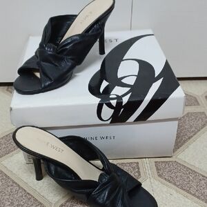 Nine West Upperleather Black Shoes Size 7